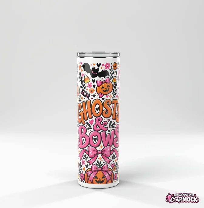 CraftMock tumbler mockup